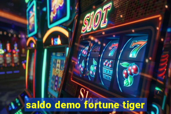 saldo demo fortune tiger